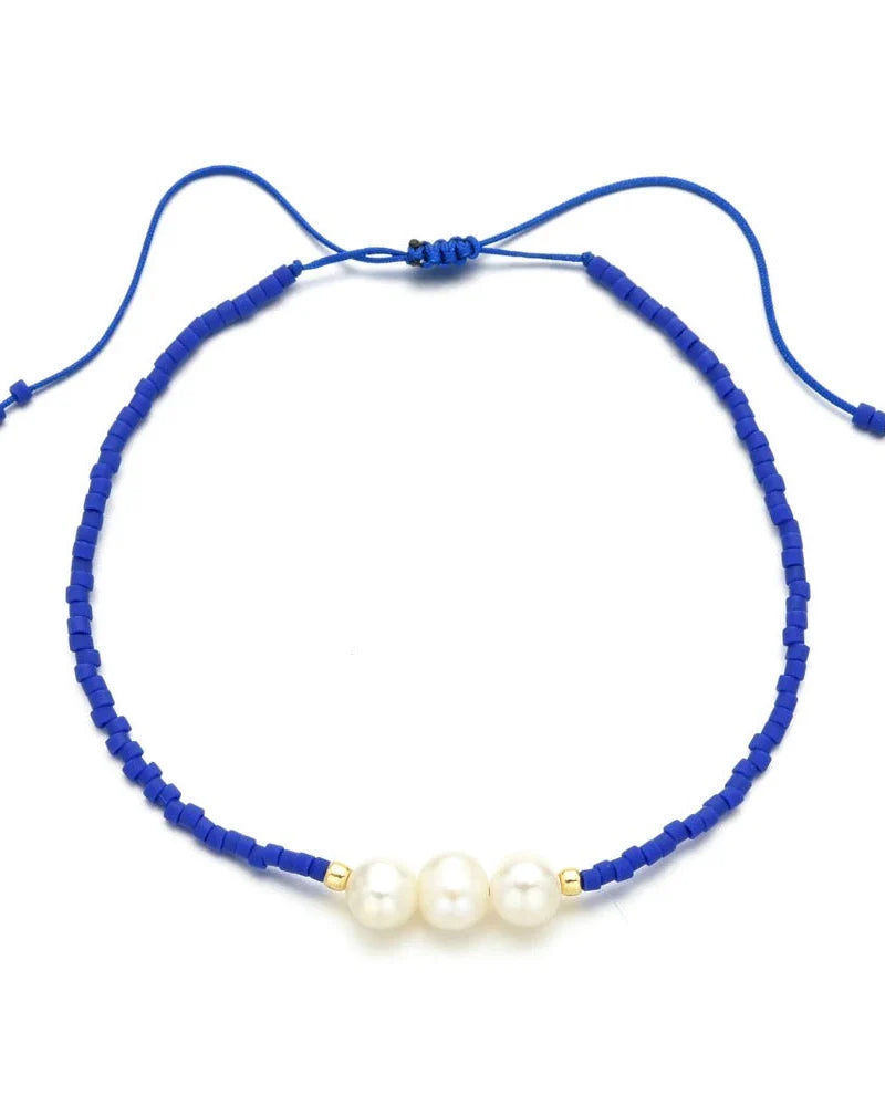 Pearl Essence Seed Bead Bracelet