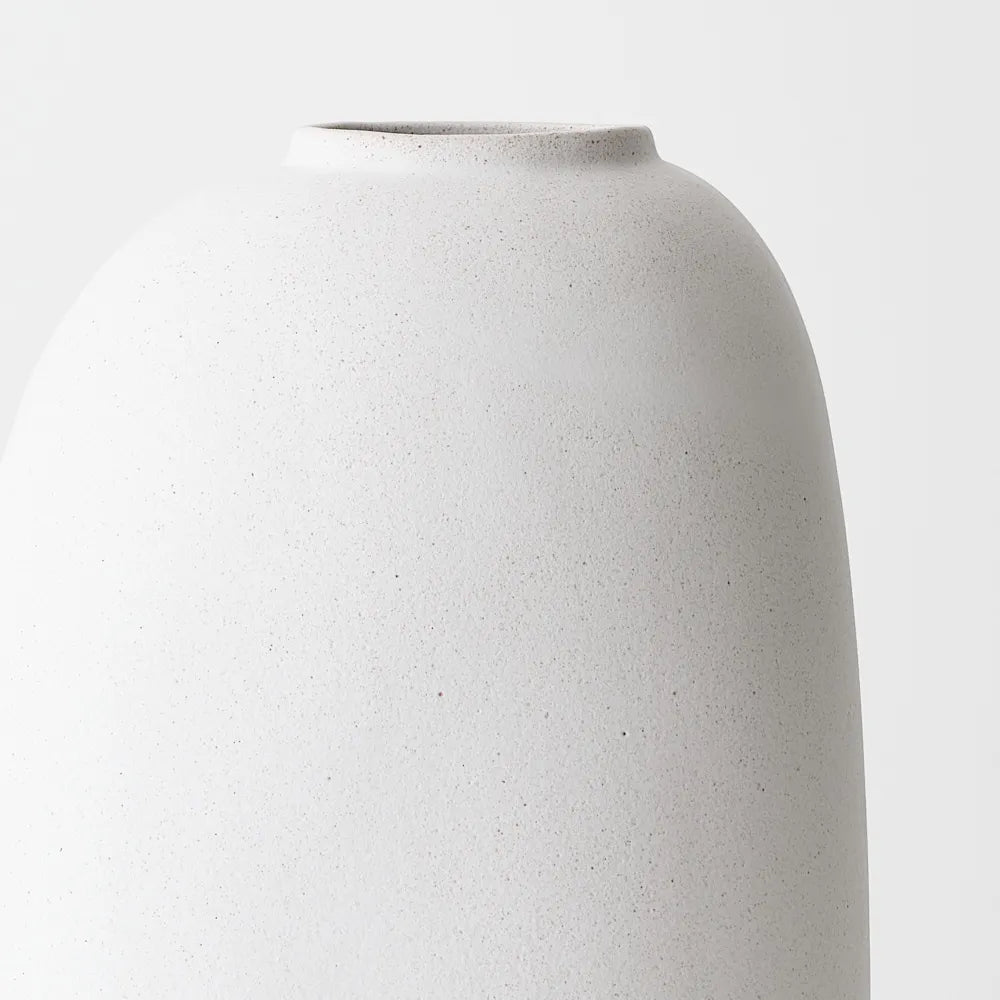 Kenji Vase | White Sand