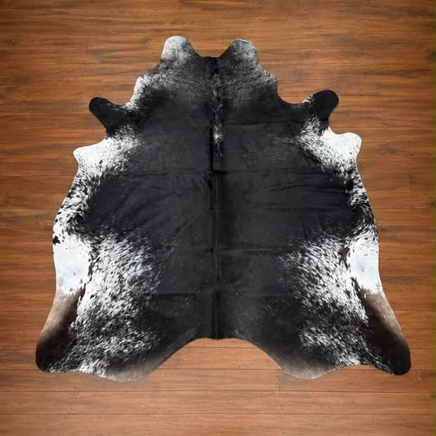 Salt + Pepper Longhorn Cowhide 11 | Floor Rug