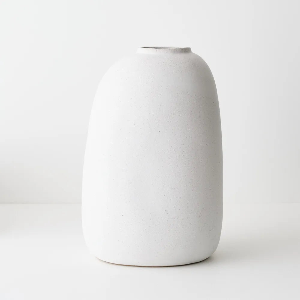 Kenji Vase | White Sand