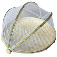 Mesh & Bamboo Food Cover