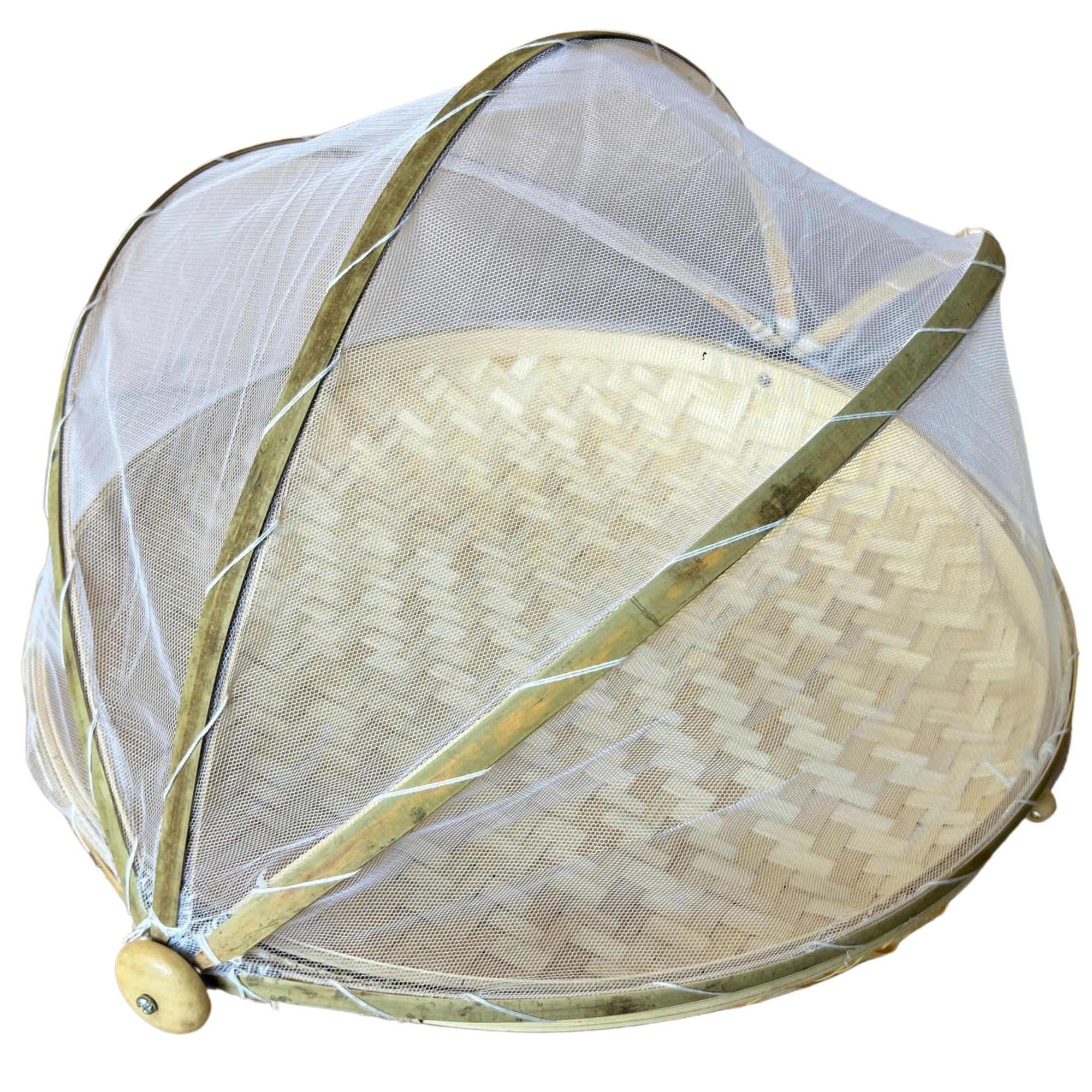 Mesh & Bamboo Food Cover