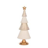 Ivory And Gold Layered Tree