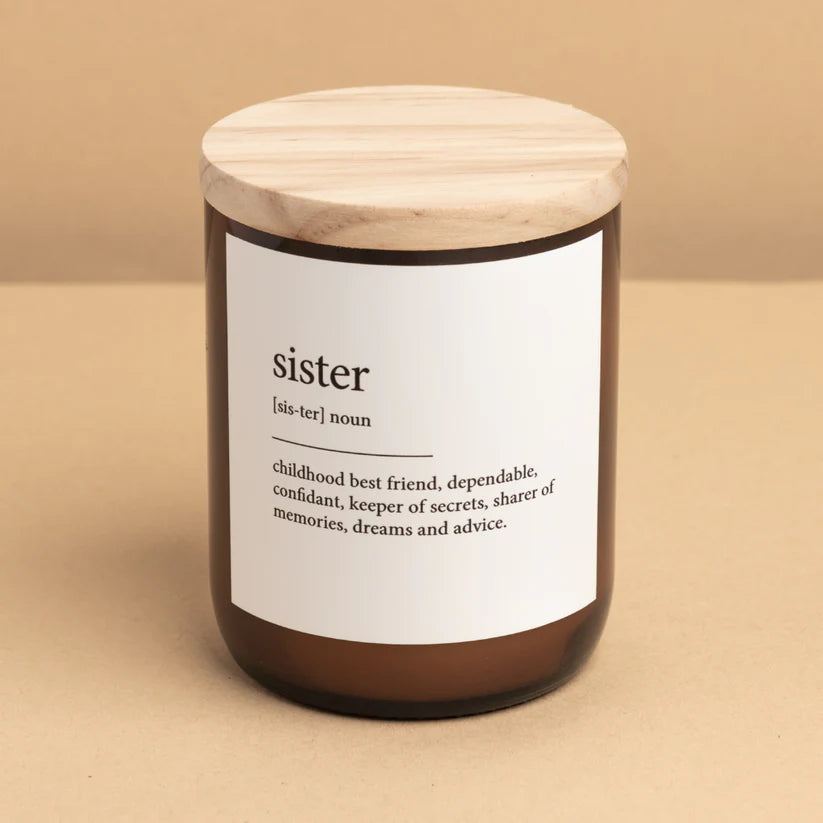 Dictionary Meaning Candle | Sister
