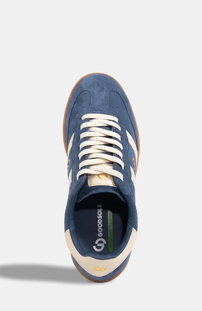 Goodsole 2001 Parallel Suede Sneaker | Peacock Blue