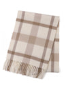 Winter Woollen Check Scarf