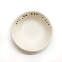 Handmade Ceramic Little Bowl | Assorted Messages