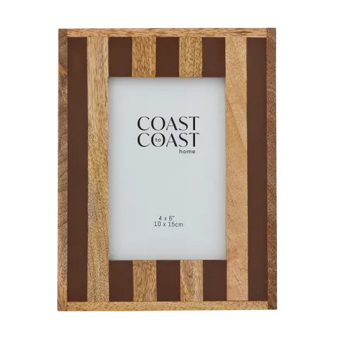 Ceres Wood/Resin Frame | Cocoa