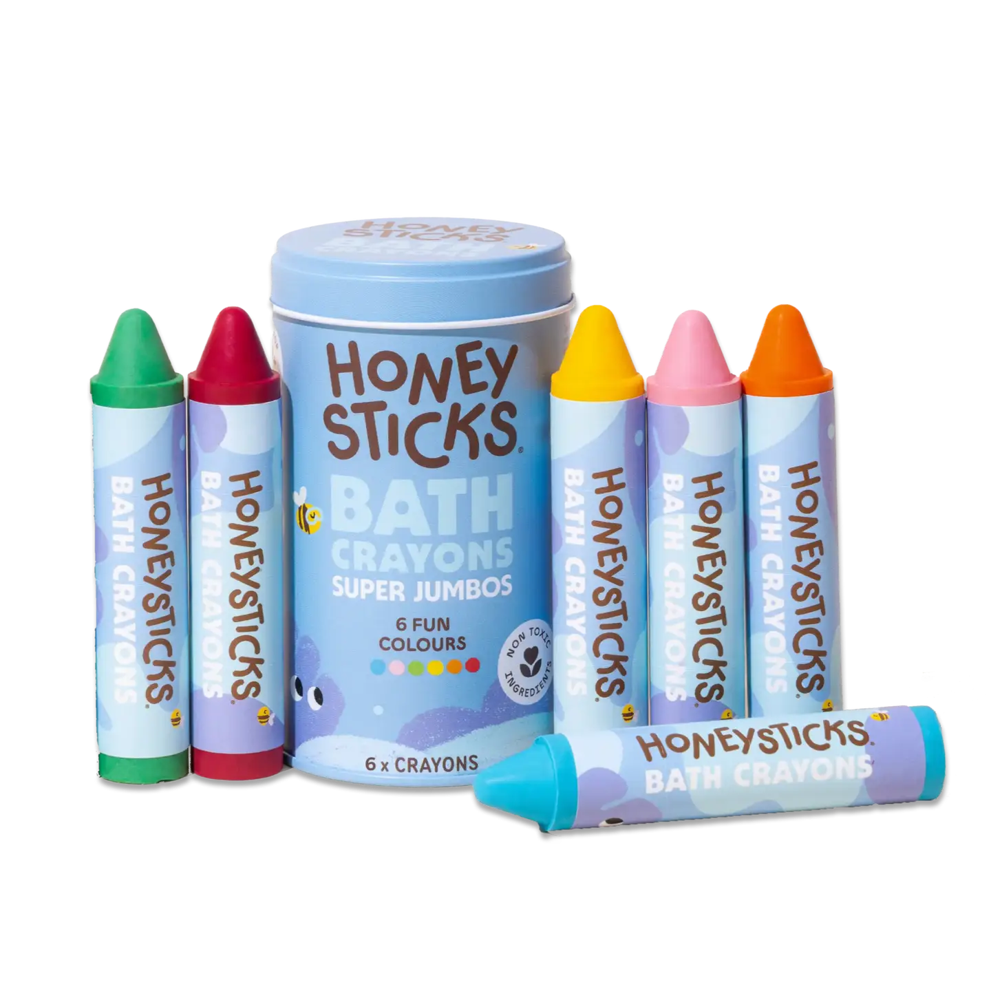 Bath Crayons Super Jumbos 6pk