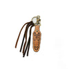 Tooling Leather Horse Keyring