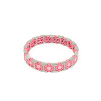 Gold Enamel Stacking Bracelet
