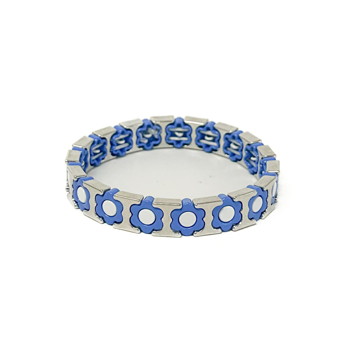 Gold Enamel Stacking Bracelet