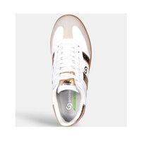 Goodsole 2001 Parallel | White/Gold Leather