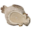 Chicken with Chick Planter w/ Hole & Plug
