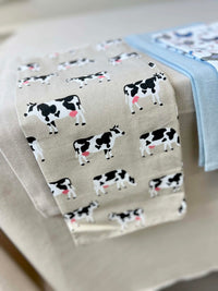 Tea Towels S/2 Cow