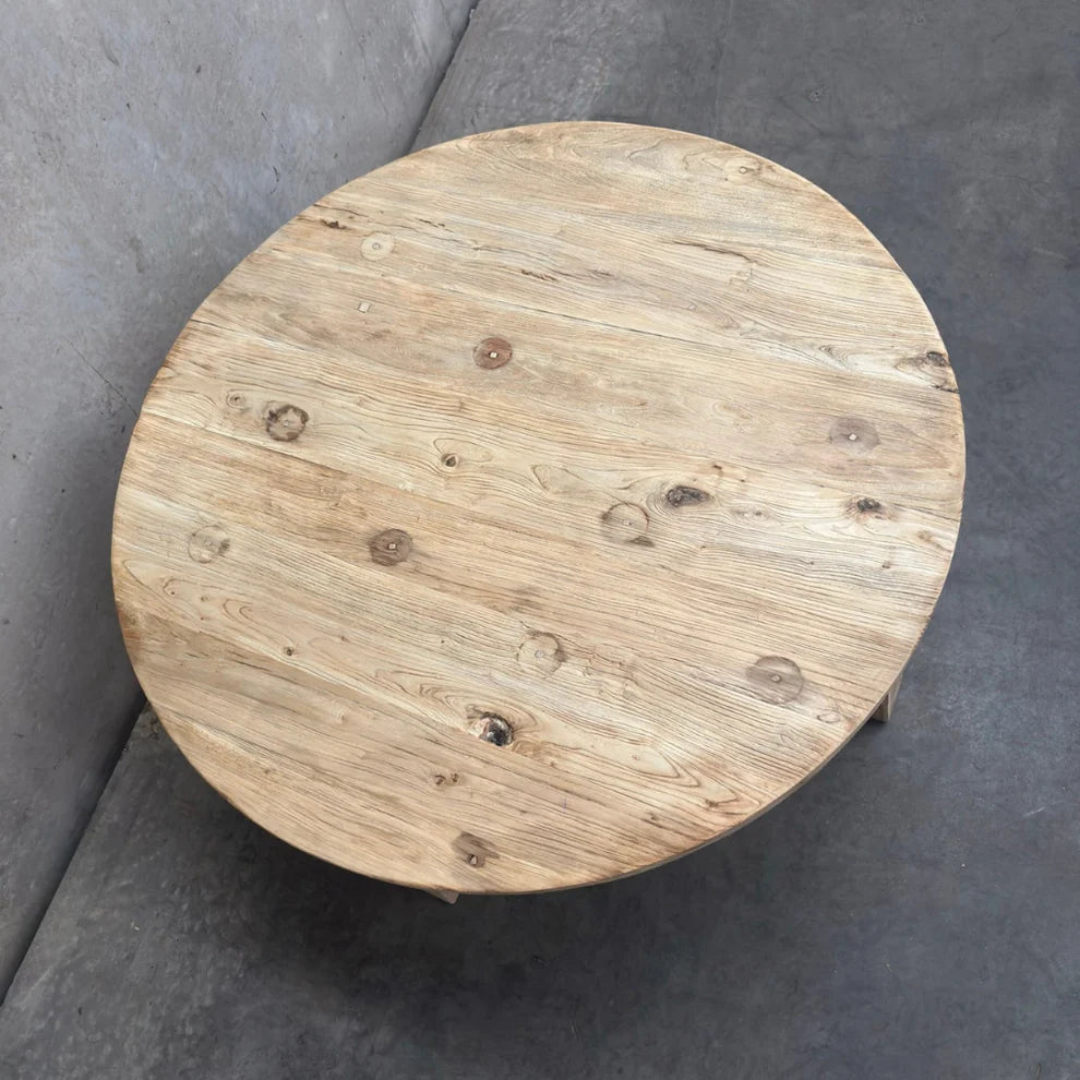 Elm Round Coffee Table | 1m