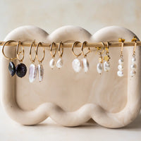 Pearl Hoop Earring Range