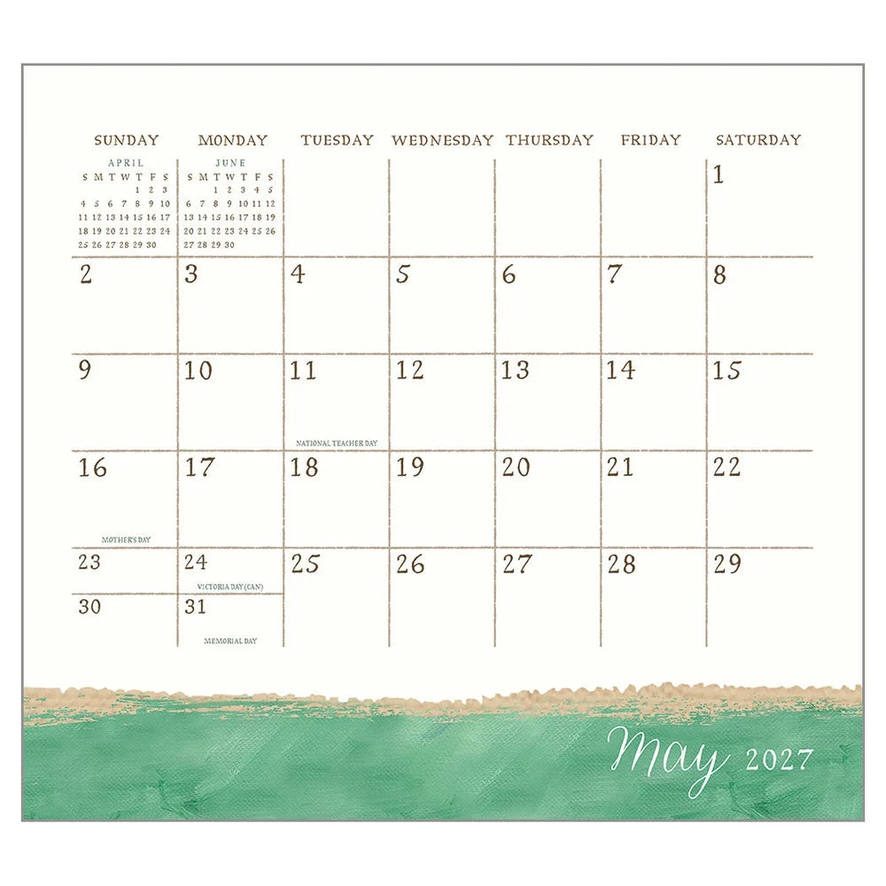 Live Simply 2027 | Wall Calendar