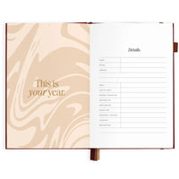 2027 A5 Horizontal Planner | Cherry