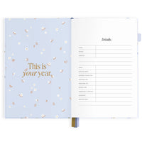 2027 A5 Horizontal Planner | Cornflower