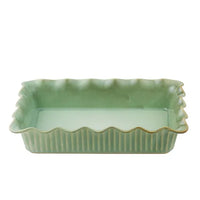 Derby Ceramic Baker/Dish Mint