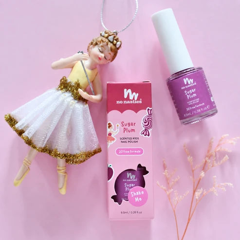 Christmas Limited Edition Sugar Plum Scented Scratch Off Polish