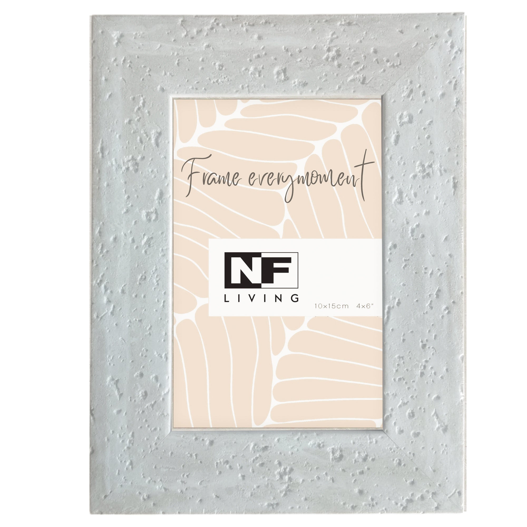Stone Cold Photo Frame | White