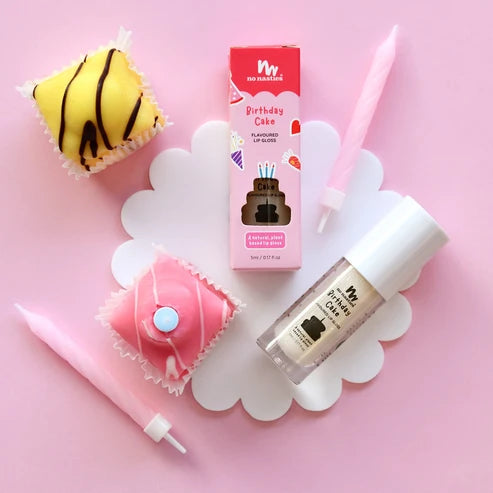 Natural Kids Lip Gloss Wand | Birthday Cake