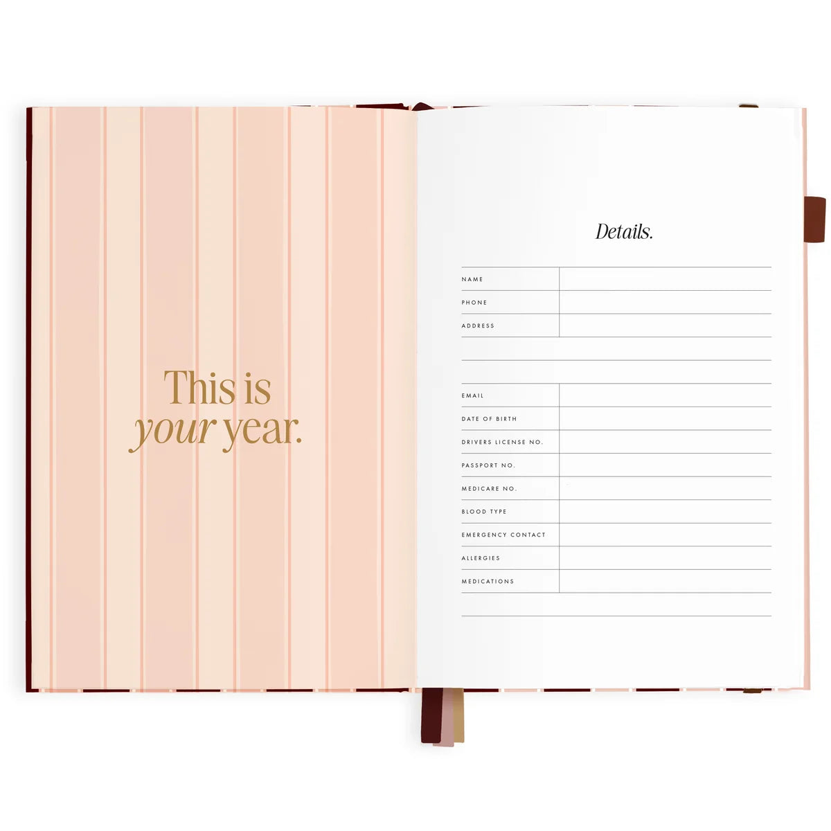 2027 A5 Vertical Planner | Sorrento