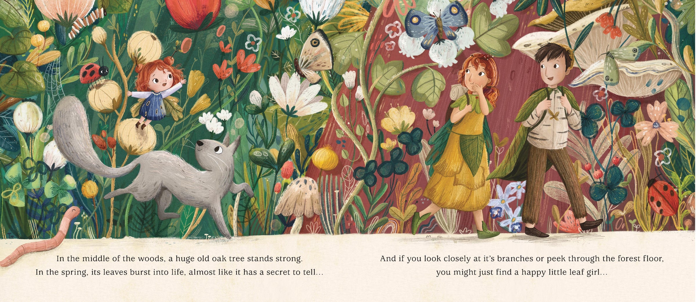 Oak, The Littlest Leaf Girl