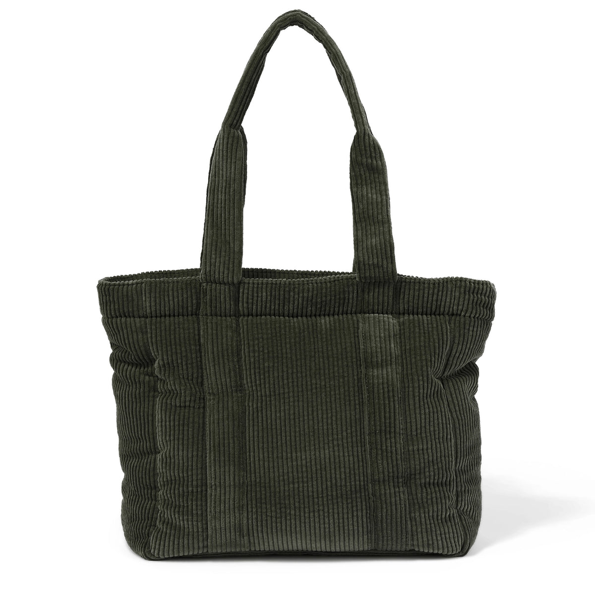 Everyday Tote | Moss Green Corduroy