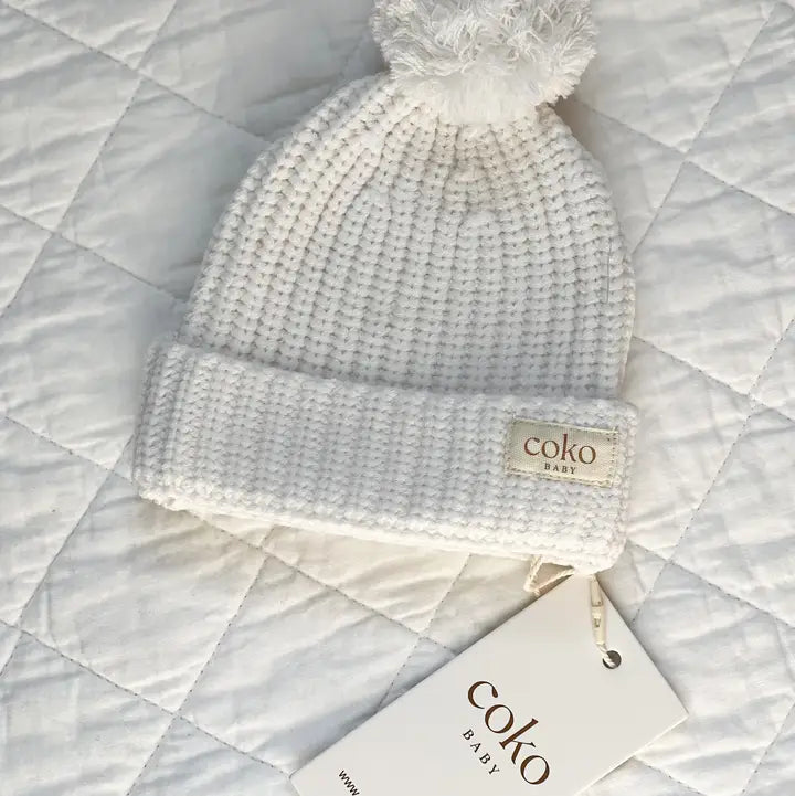 White Beanie