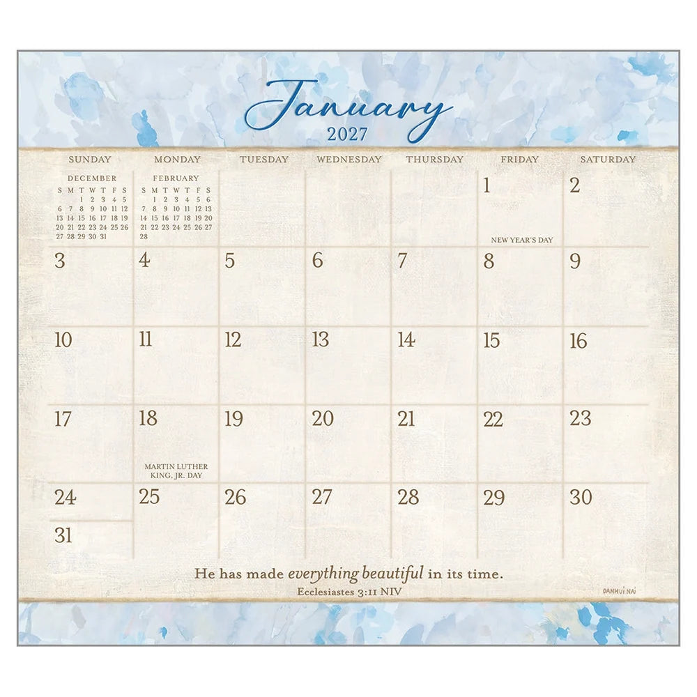 Tranquility 2027 | Wall Calendar