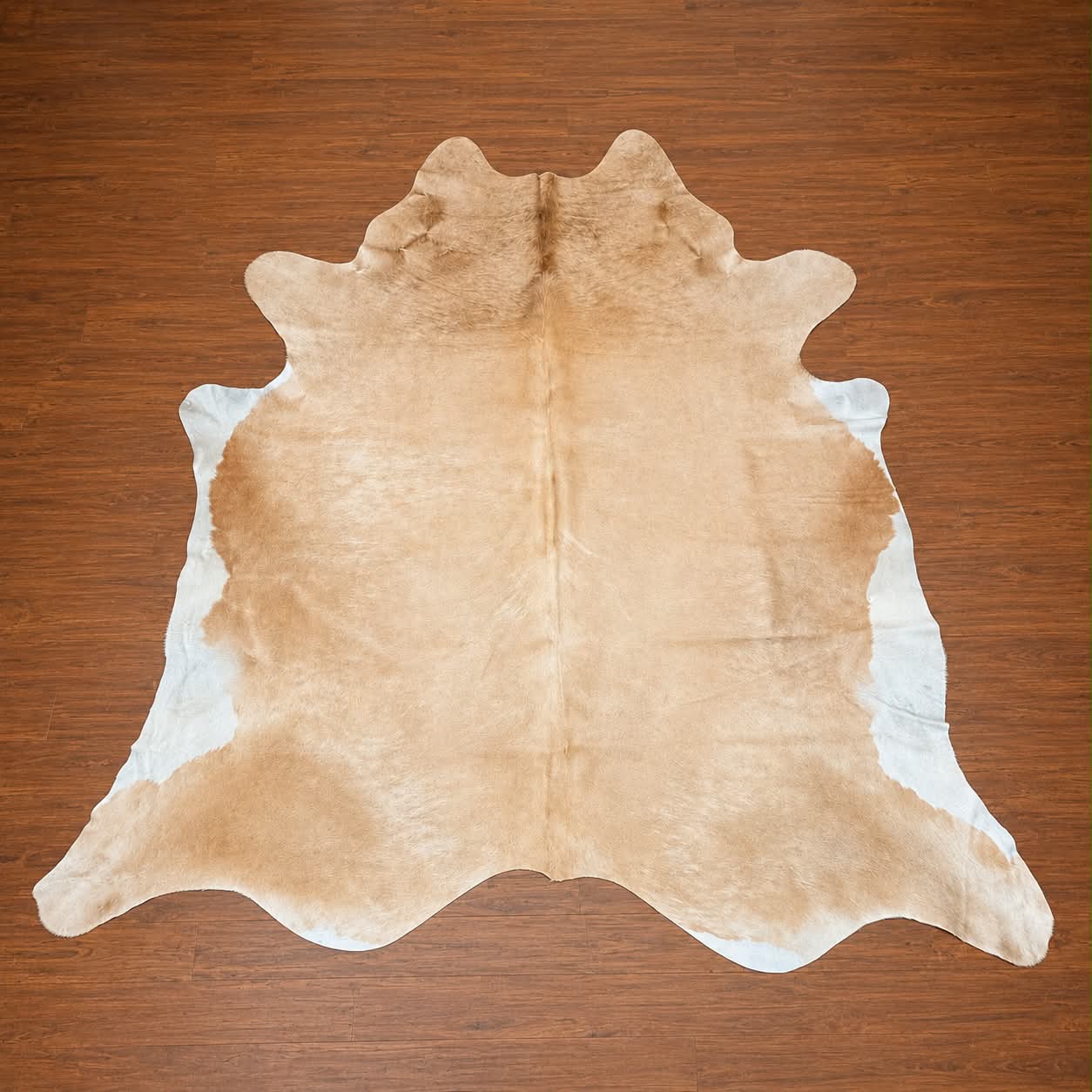 Beige White 14 Cowhide | Floor Rug