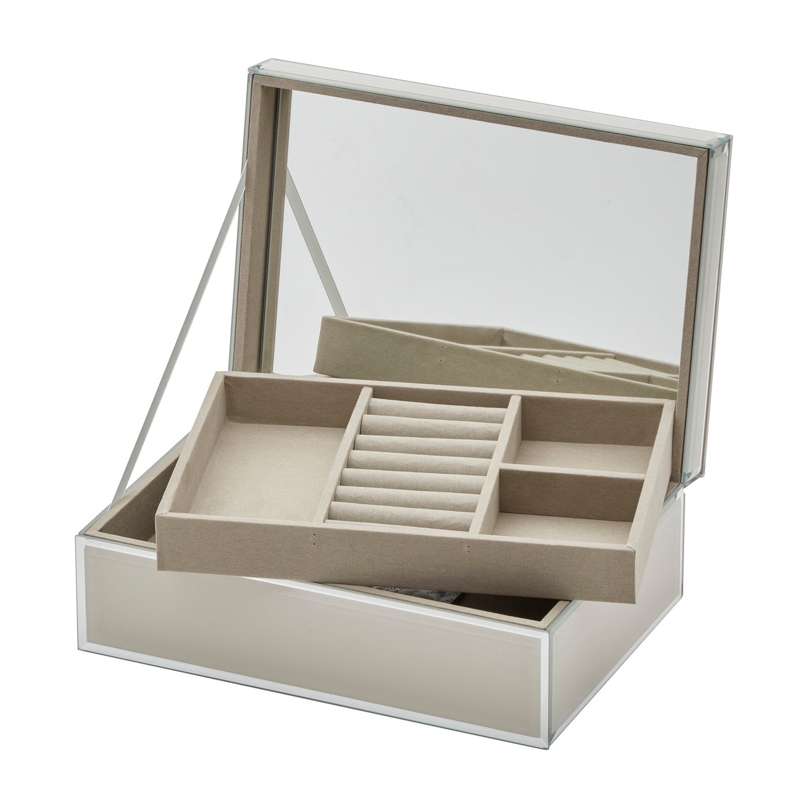 Sara Large Glass Jewellery Box