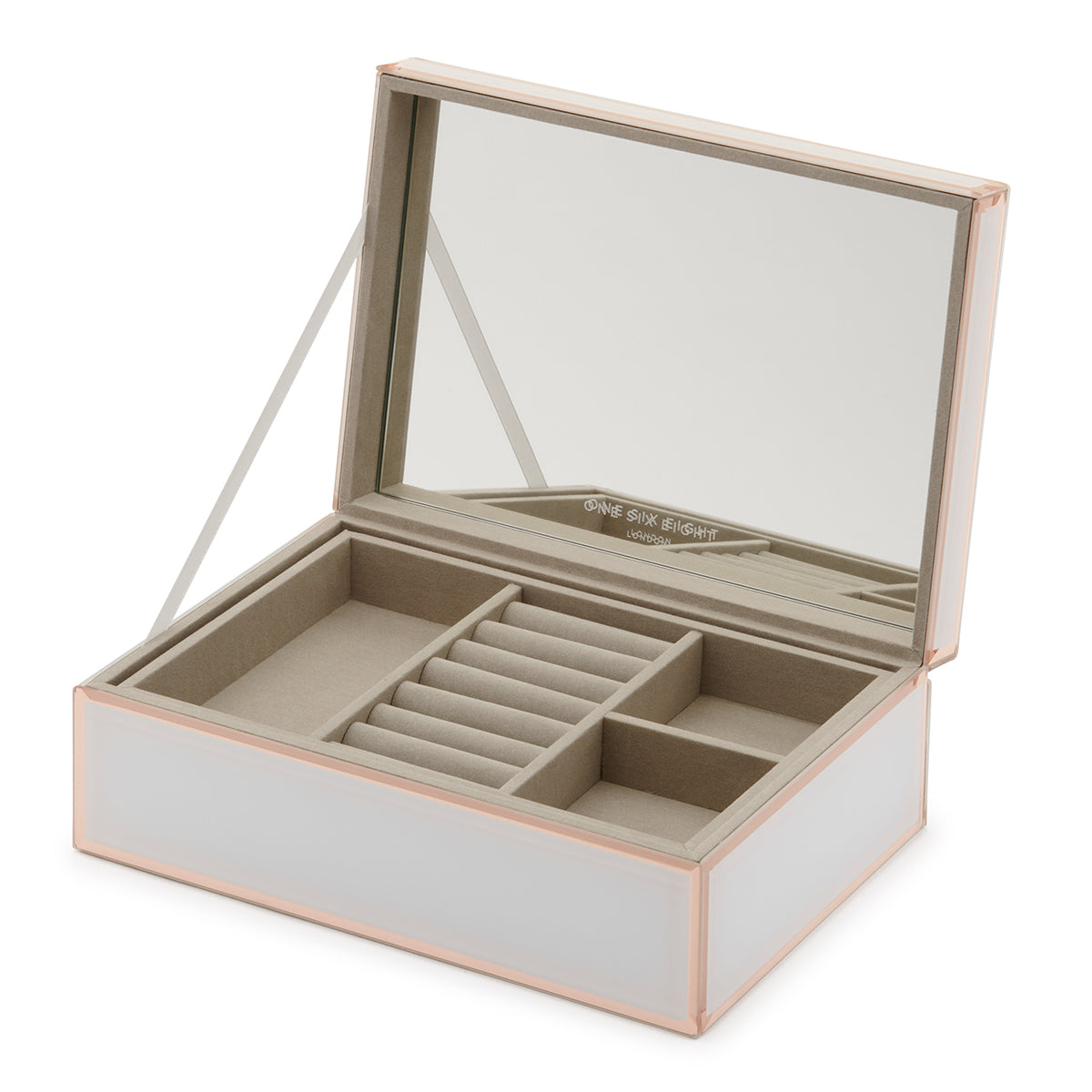 Sara Large Glass Jewellery Box
