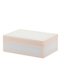 Sara Large Glass Jewellery Box