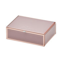 Sara Medium Glass Jewellery Box