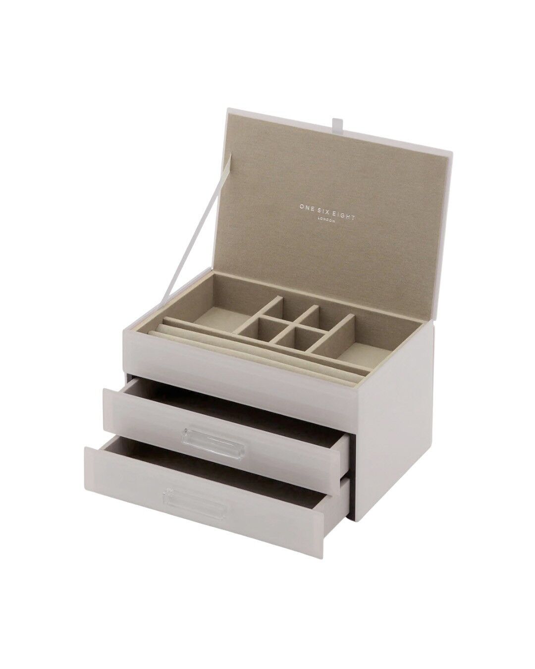 Gabriella Medium Glass Jewellery Box