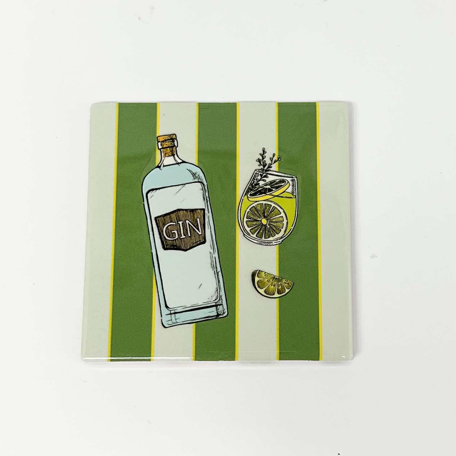 Gimlet Ceramic Coaster