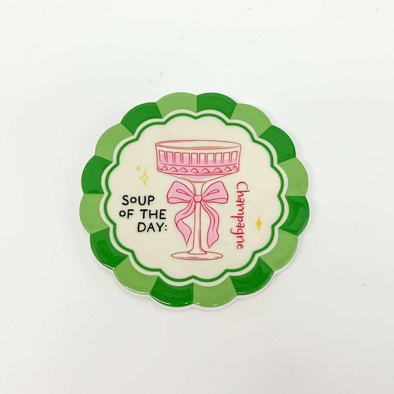 Proverb Ceramic Coaster