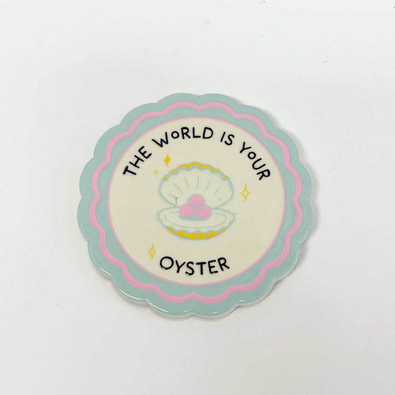 Proverb Ceramic Coaster