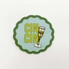 Gimlet Ceramic Coaster
