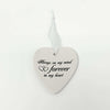 Ceramic Heart with Quote