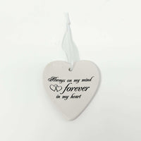 Ceramic Heart with Quote