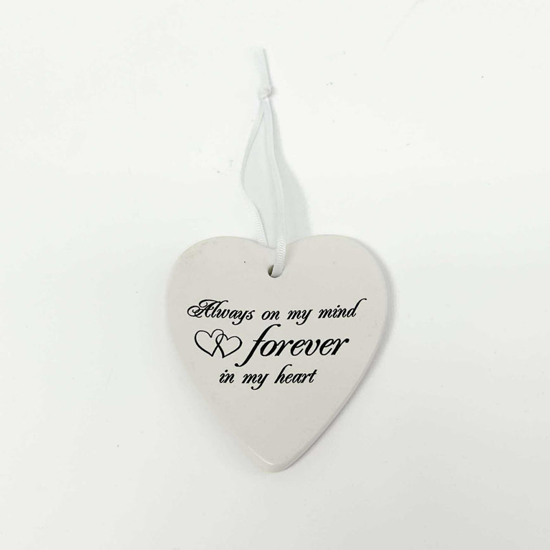 Ceramic Heart with Quote