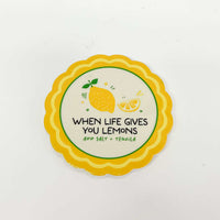 Proverb Ceramic Coaster