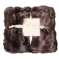 Blanket Lux Faux Fur Espresso