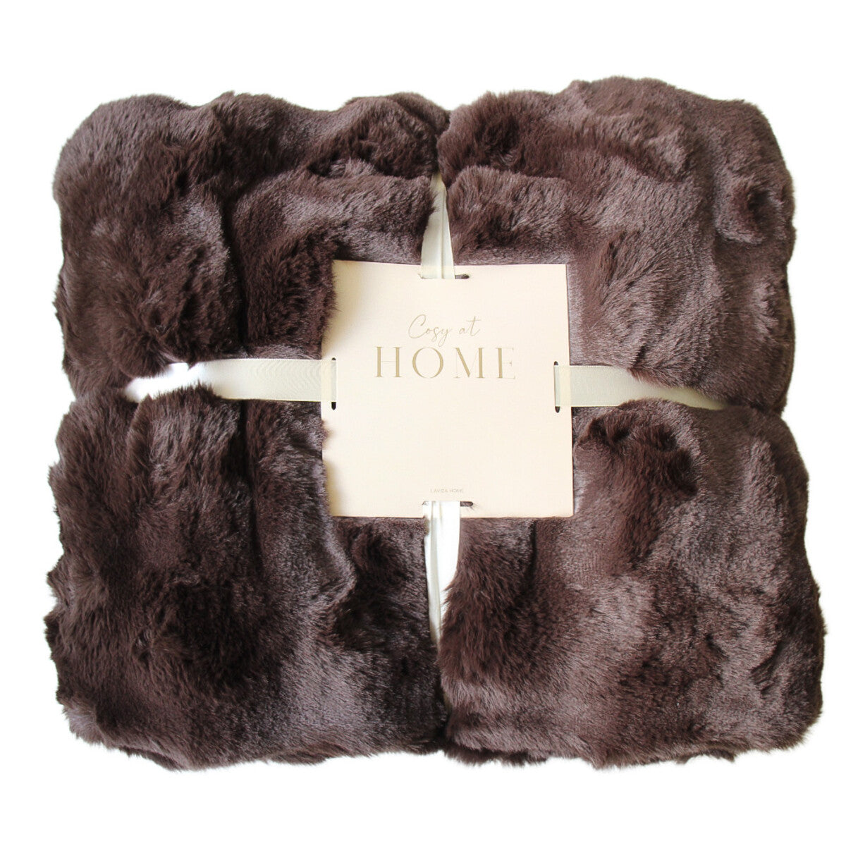 Blanket Lux Faux Fur Espresso