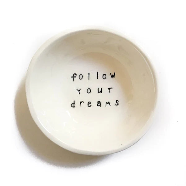 Handmade Ceramic Little Bowl | Assorted Messages